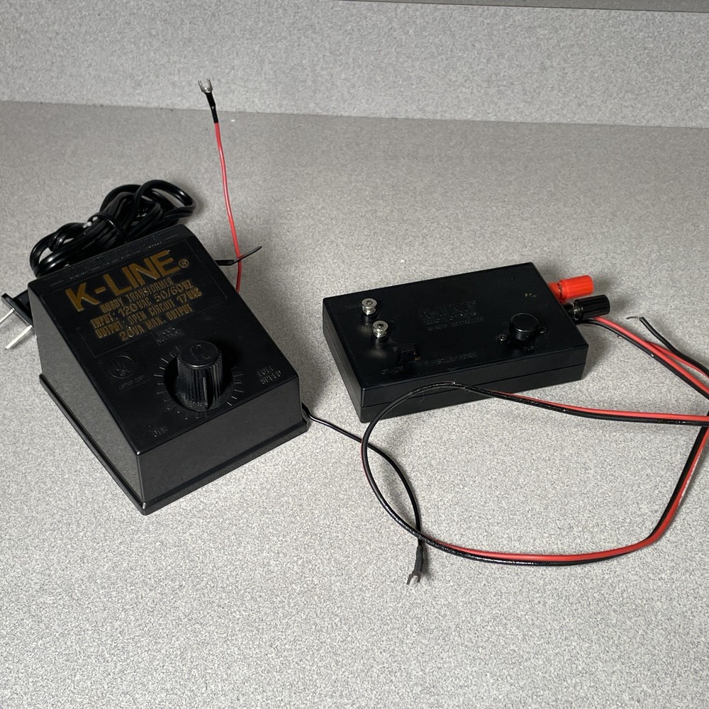 K- Line Hobby 120v Model Train Controller And sound Controller K-952B