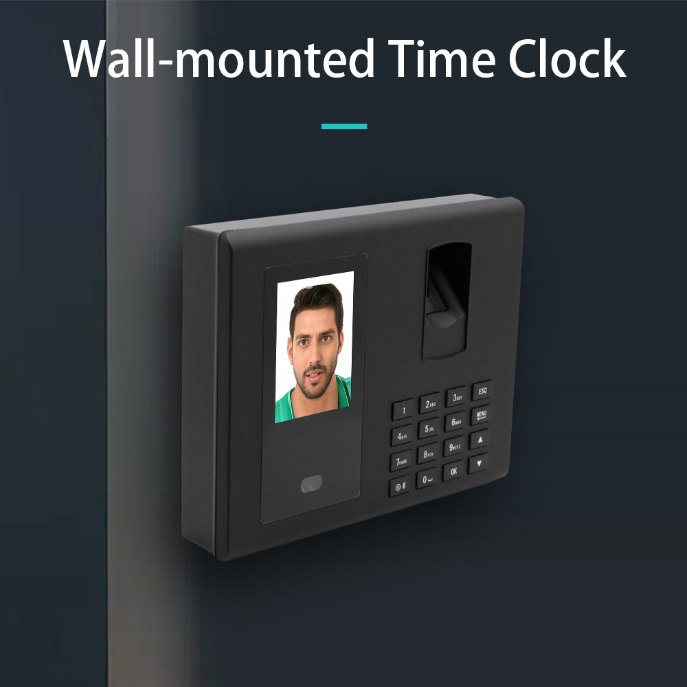 Biometric Time Clock Attendance Machine For Employees Access Control DVPF