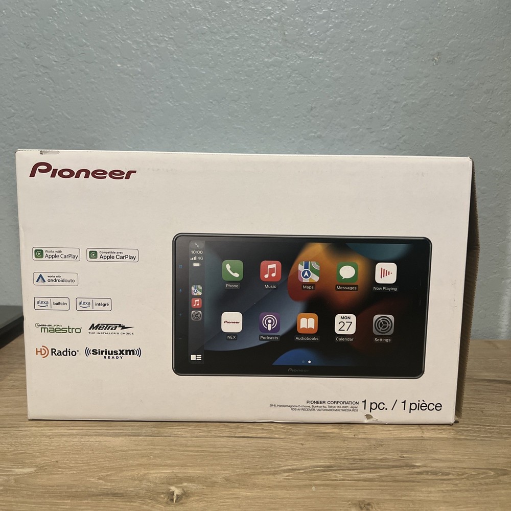 Pioneer 10.1’ DMH-WT8600NEX Bluetooth Floating Digital Multimedia Receiver