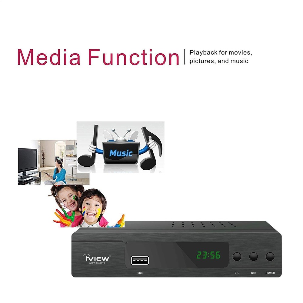 USB Media Player with Recording Function for Analog TVs