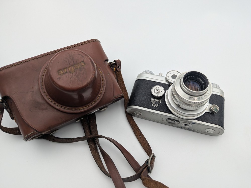 Argus  C4/G (Geiss Modified), Lens, Fully Functional