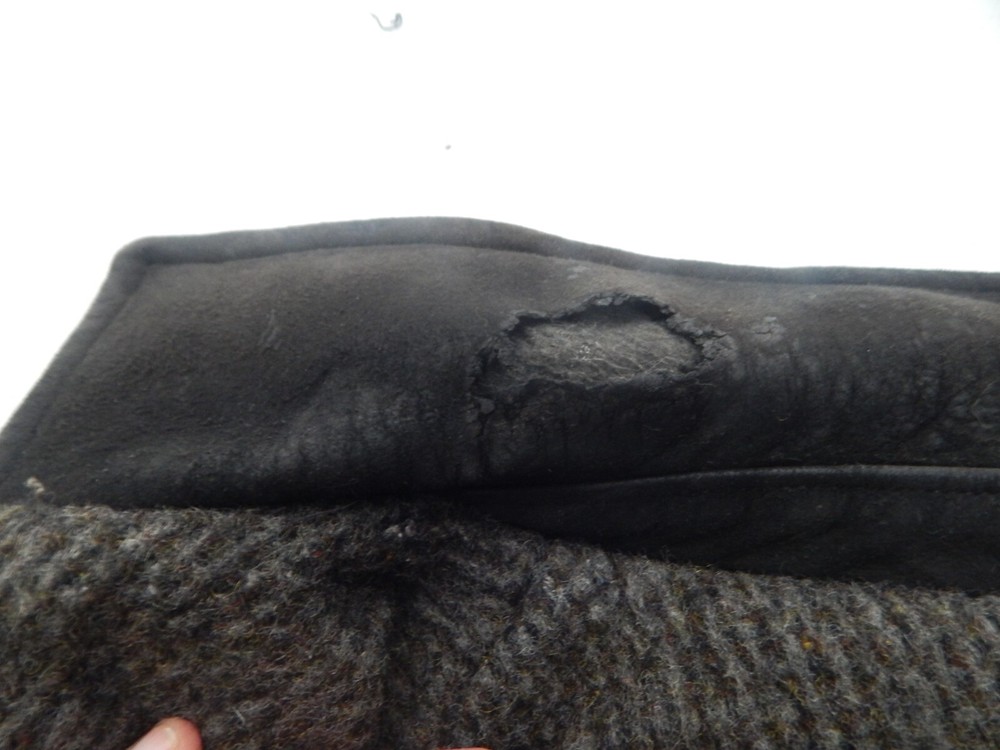 WOOLRICH wool blend Trench coat XL GRAY