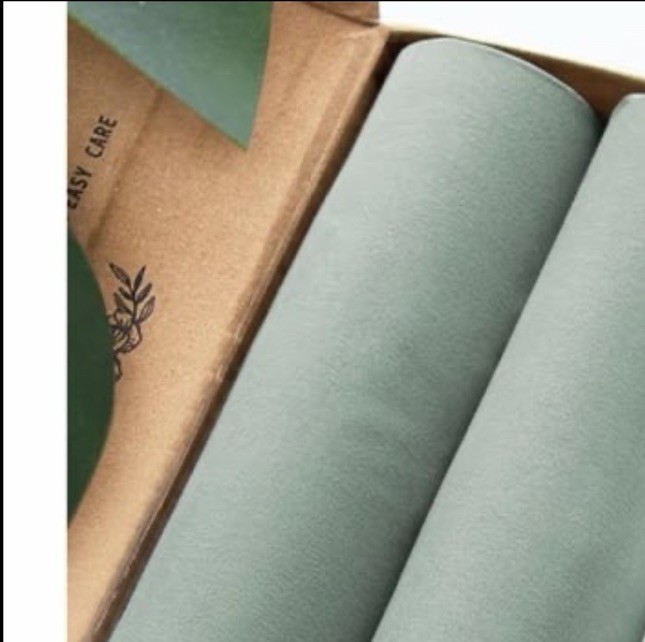 New Biloban 2-pack Green Waterproof Fitted Crib Sheets