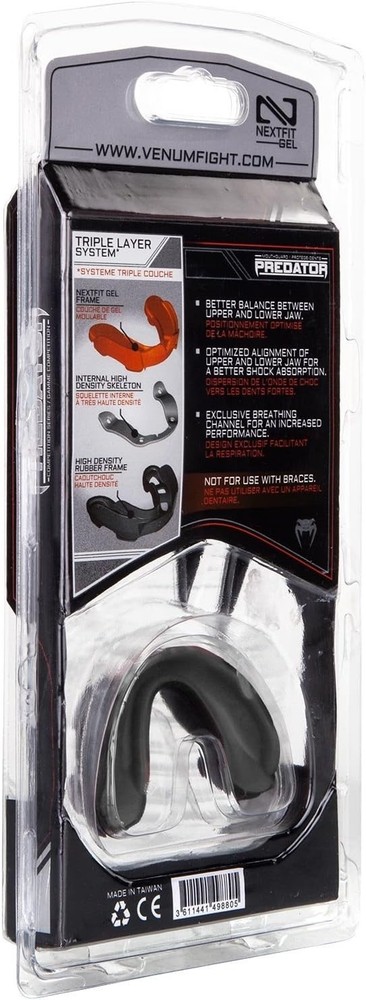 Predator Mouthguard - Black/Black