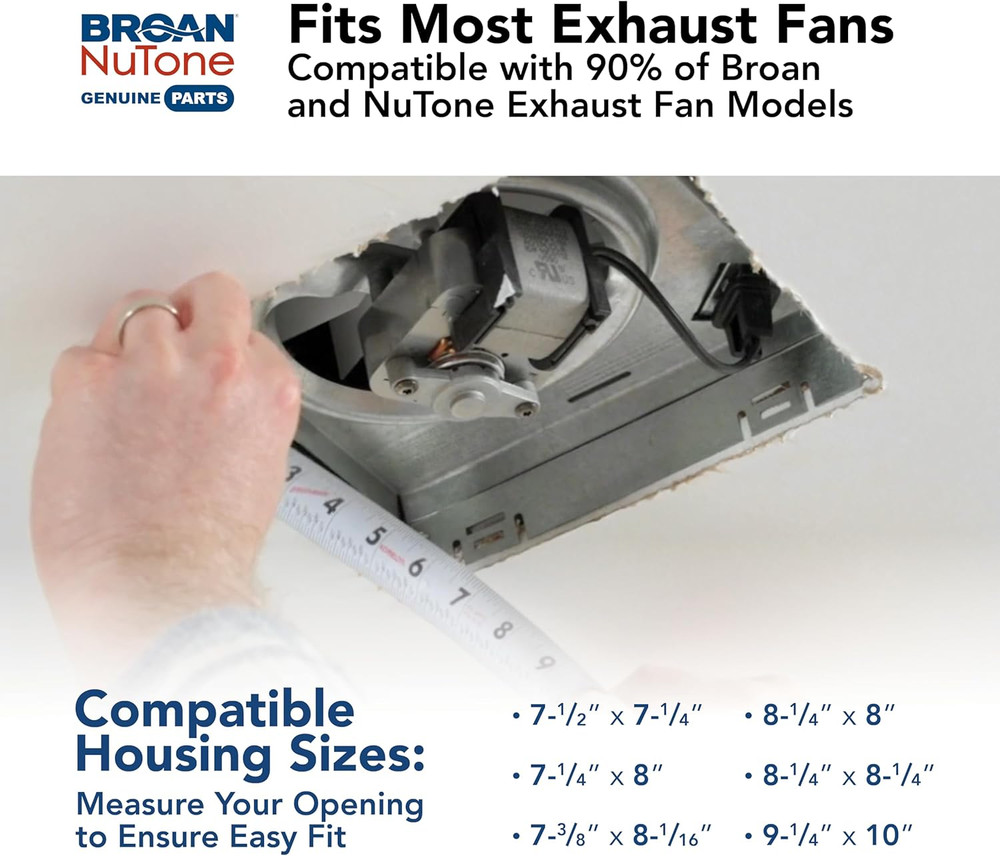 RCM700 Magnetic Universal Cleancover™ Bath Fan Replacement Grille