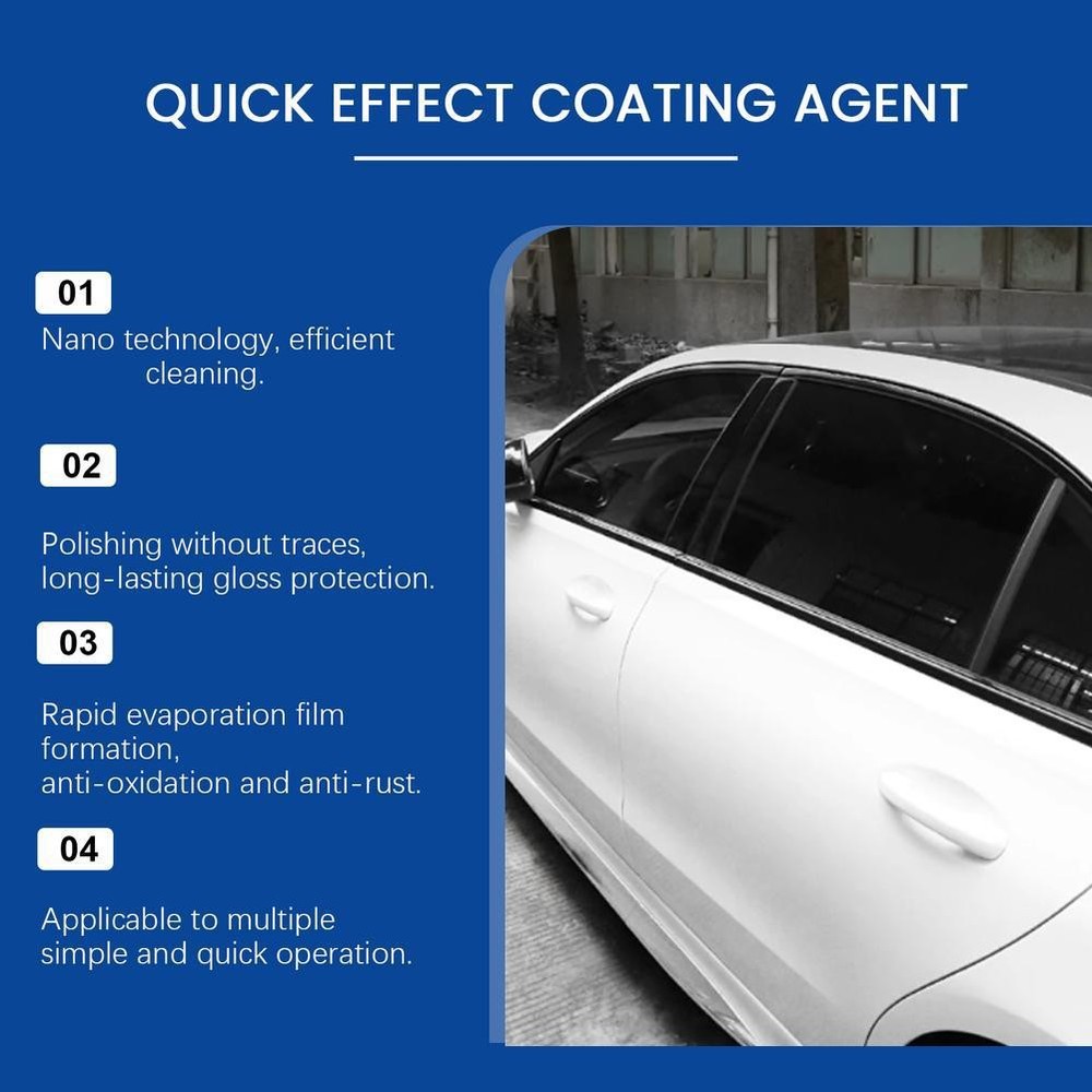 2026 New Car Coating Spray,3 in1 Multi-functional Quick Effect Coating Agent US