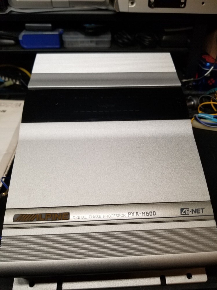 ALPINE PXA-H600 Digital Audio Processor Copper Chassis Version w/ Controller