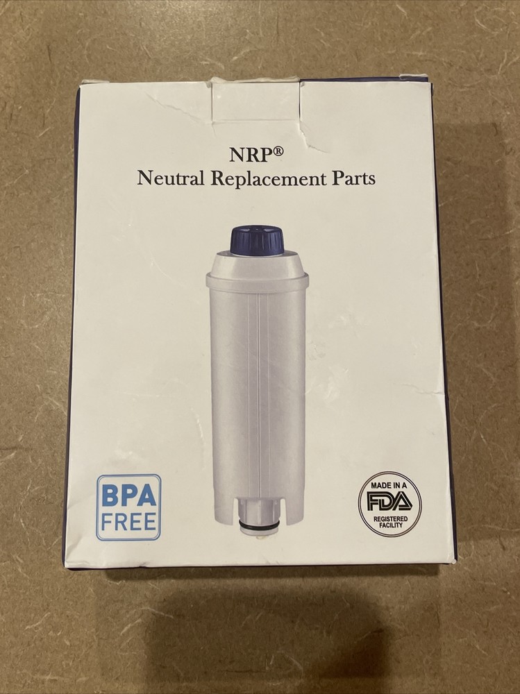 NRP DLSC002 Replacement Water Filter for DeLonghi Automatic Coffeemakers 3-pack