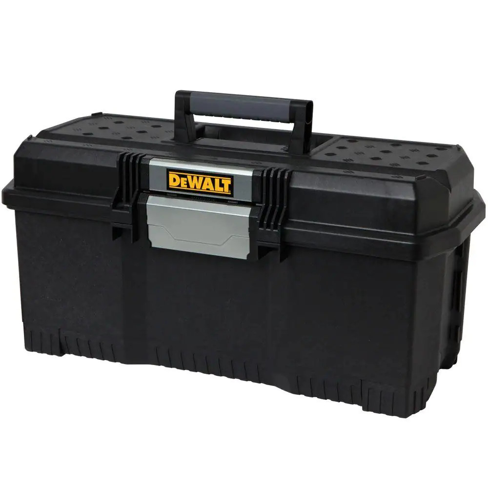 24 In. D Resin 1-Touch Hand Tool Box