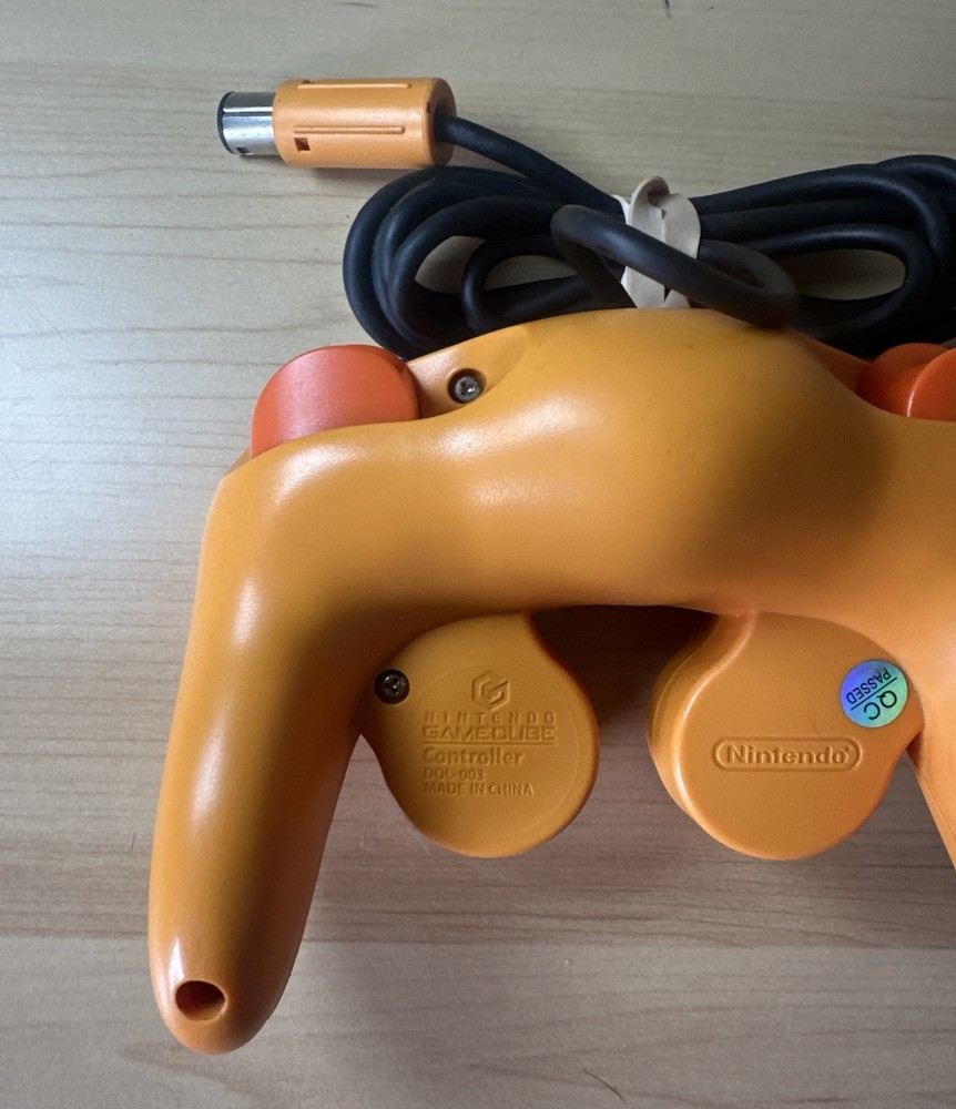 Nintendo GameCube Controller Official OEM DOL-003 Authentic Spice Orange Custom