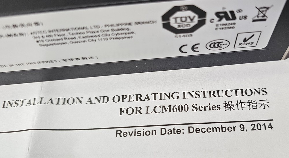 Artesyn AC/DC Converter 48v 600w LCM600W