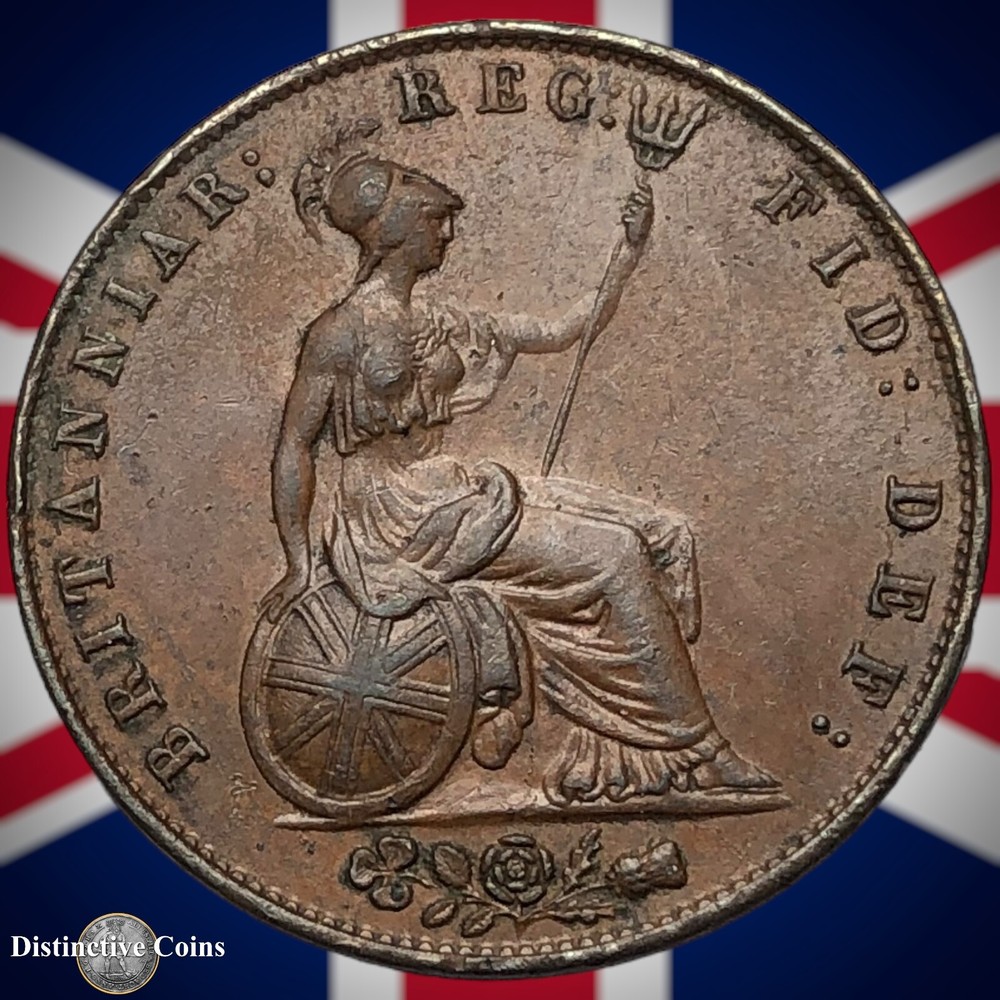 Great Britain 1843 Half Penny 1/2d GB5237
