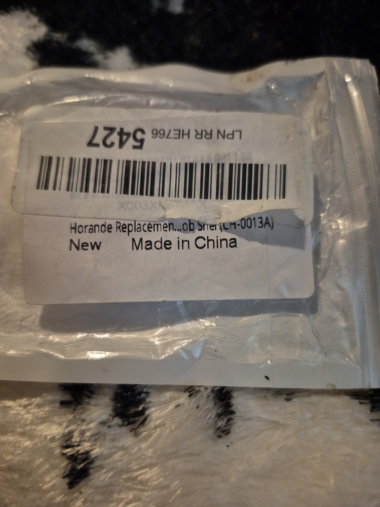 Horande Replacement Shell Open Package. New