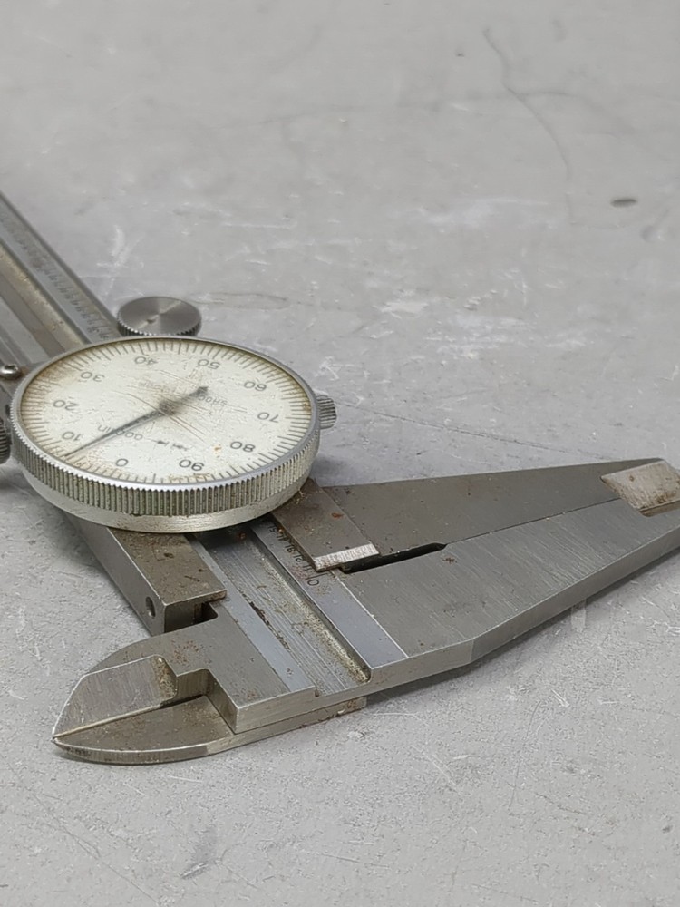 12" Dial Caliper Shock Proof Stainless Hardened Unbranded