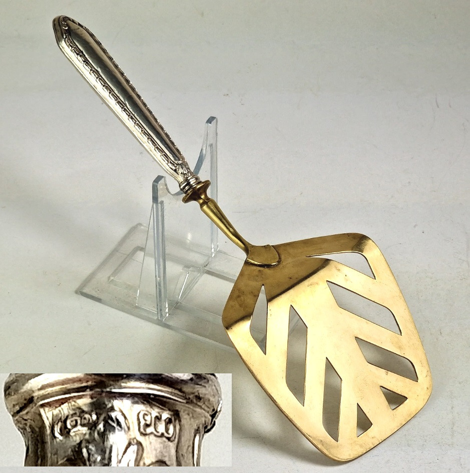 Cake Server 800 Silver Brass around 1900 R81