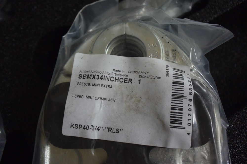 RLS Refrigerant Press Jaws 8 Jaws NEVER USED