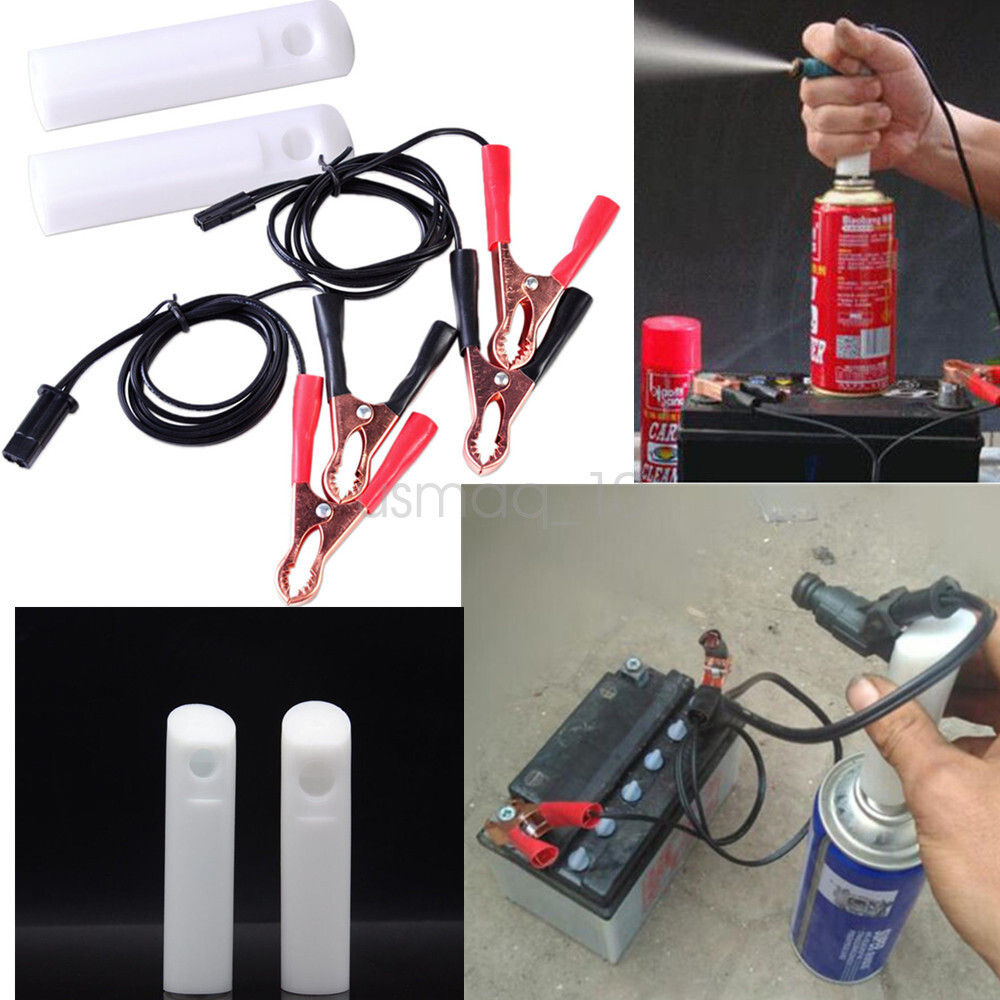 Universal Fuel Injector Flush Cleaner Adapter Auto Car Vehicles Tool DIY Kit