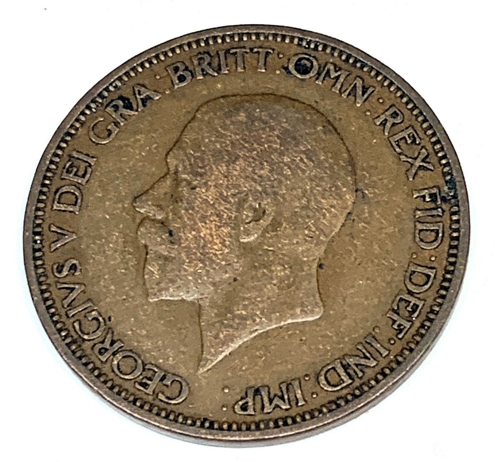 # C4867 GREAT BRITAIN COIN, HALF PENNY 1935