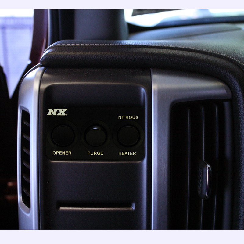 15789 Nitrous Express Custom Switch Panel, Silverado/Sierra 2014-2018