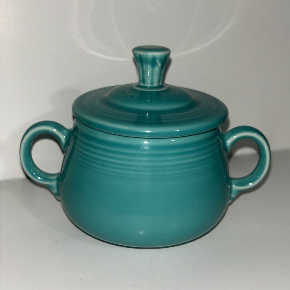 Fiesta 4 Piece Cream & Sugar Set Turquoise