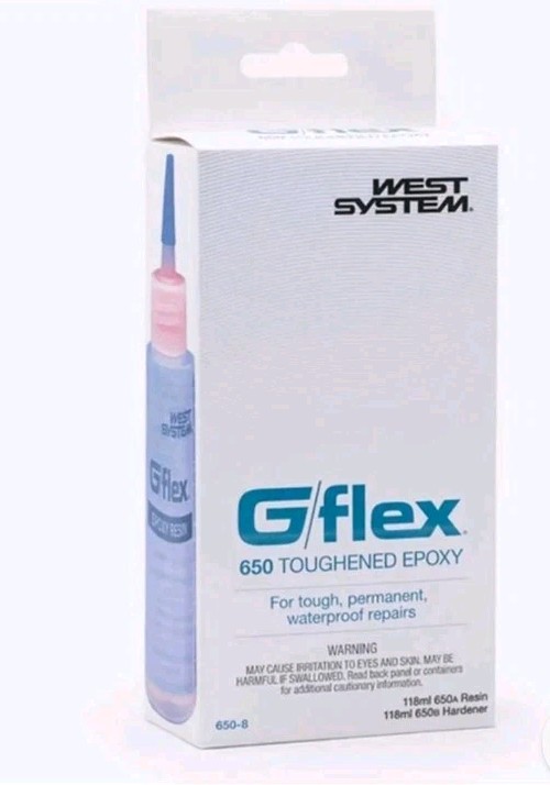 West Systems 6508 G/Flex 650 Epoxy Kit 2ea 4oz Bottles