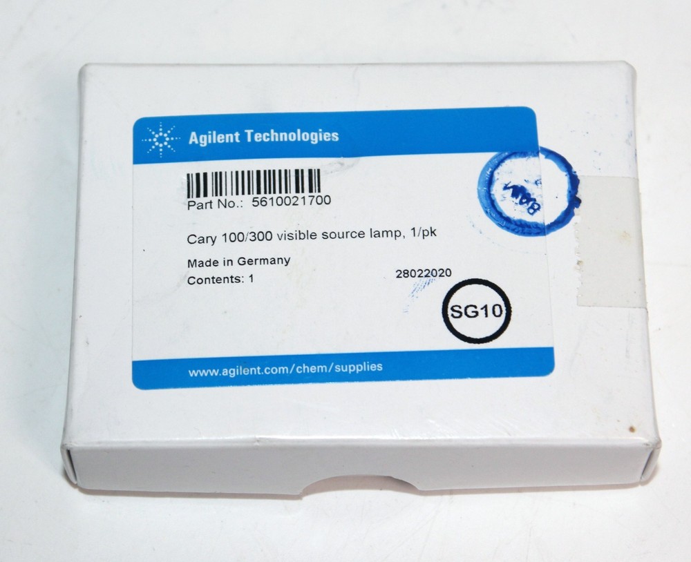 AGILENT TECHNOLOGIES 5610021700 Cary 100/300 Visible Source Lamp
