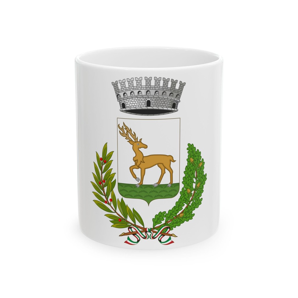 Flag of Codigoro (Italy) White Coffee Mug