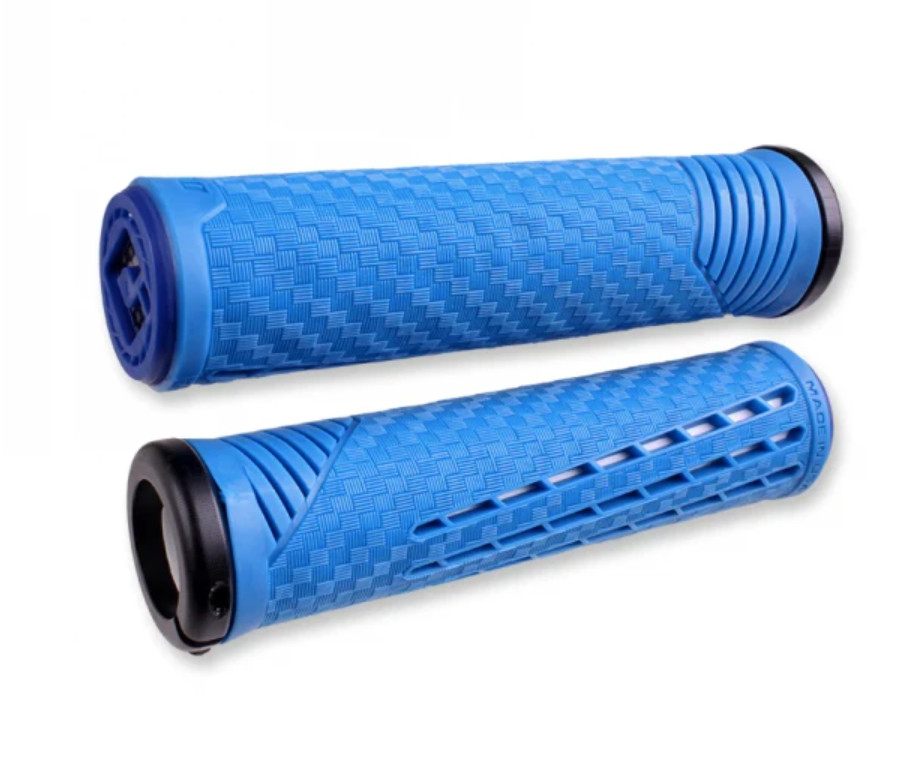 ODI CONNOR FIELDS V2.1 LOCK-ON 135mm PRO GRIPS BLUE/WHITE