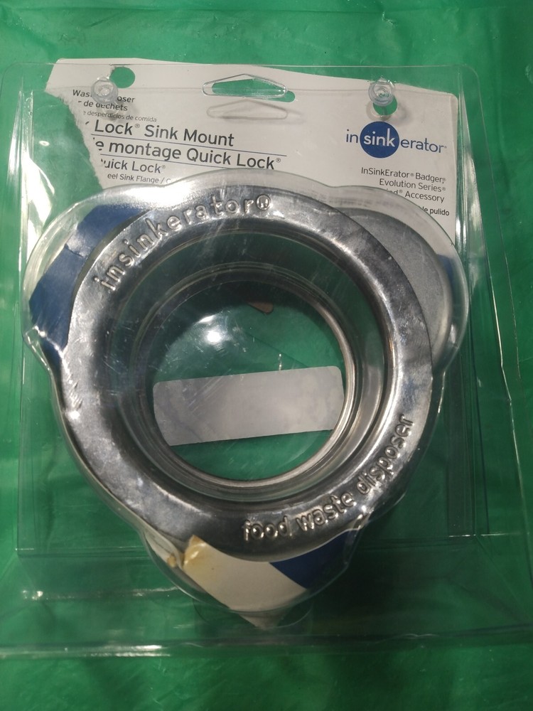 Brand New Insinkerator Quick Lock Sink Mount Flange for Garbage Disposal QLM-00