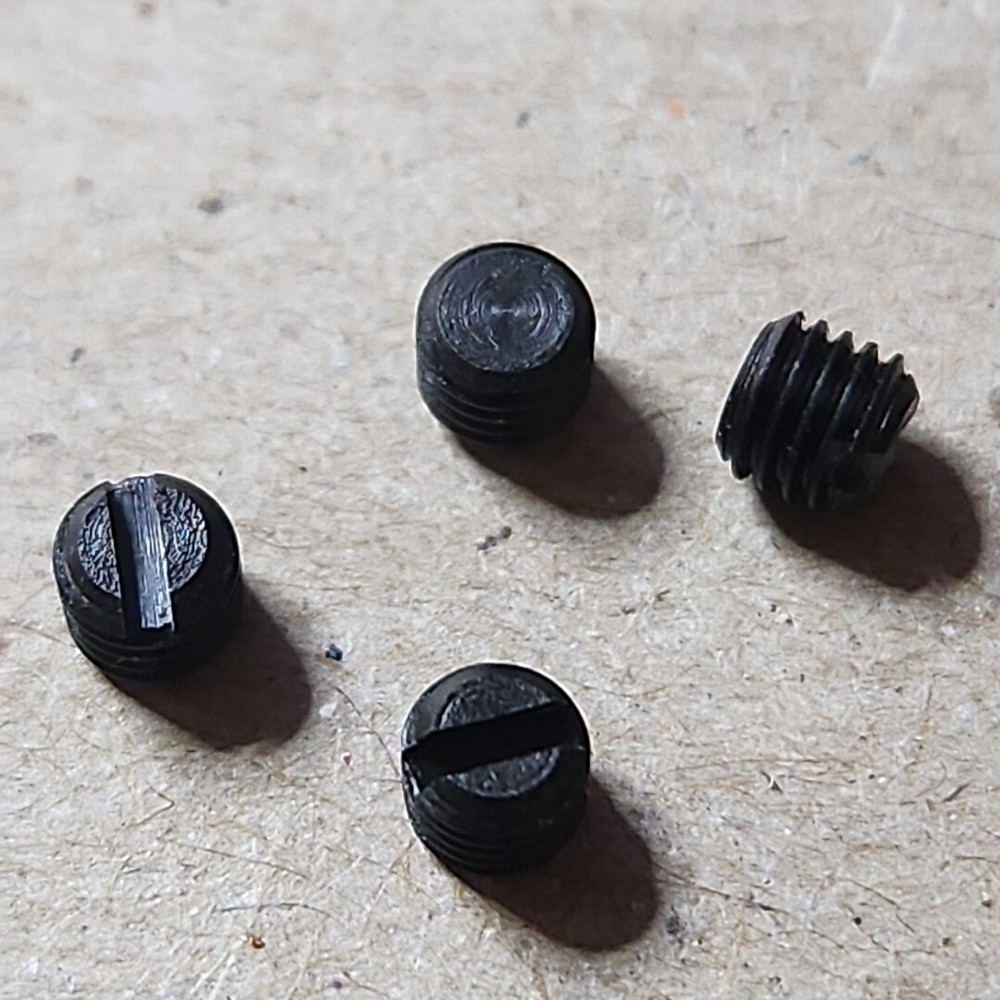 Machine screws, headless plug screws, 6-48