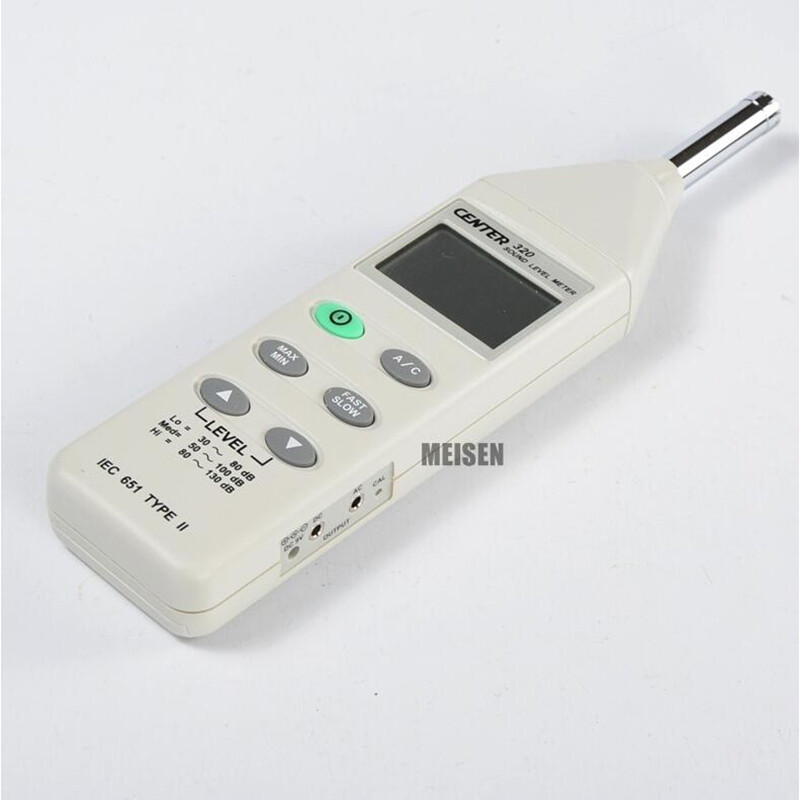 CENTER 320 Sound Level Meter 30~130 dB New