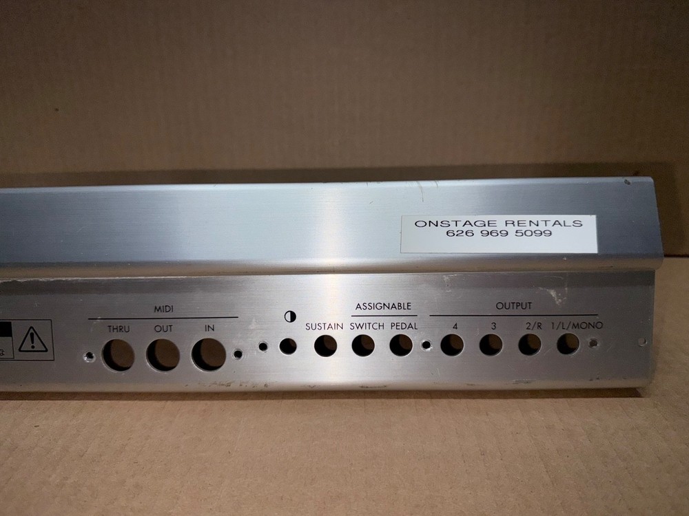 KORG TRINITY PRO CONTROL PANEL HOUSING