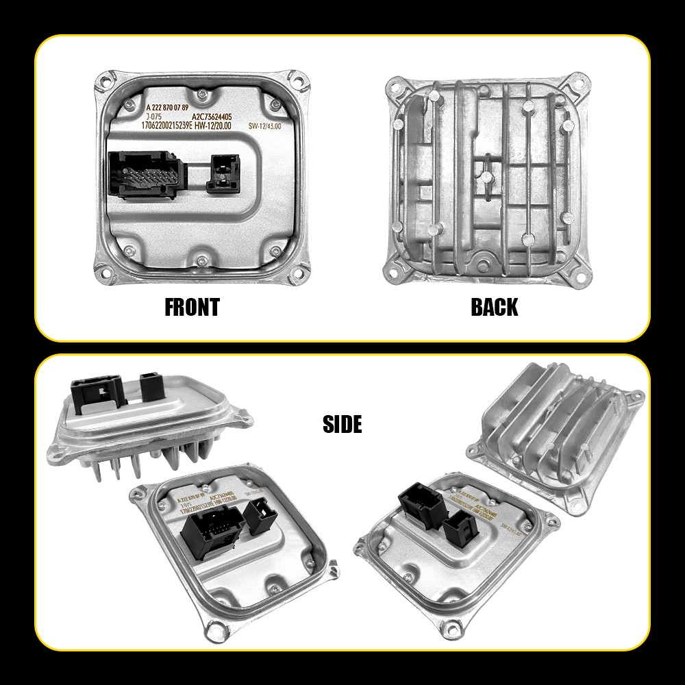For Mercedes E350 E400 E550 2014-2016 LED Headlight Ballast Module A2228700789
