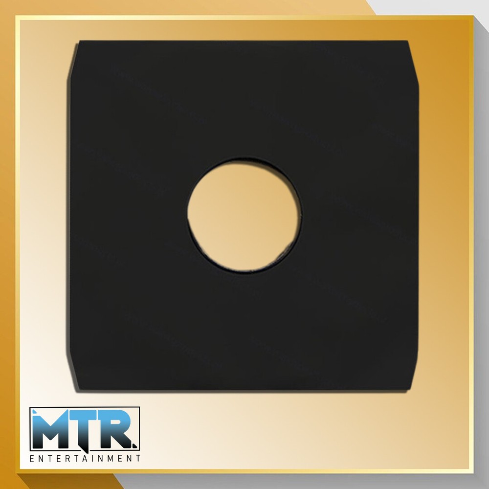 12" Vinyl Black Paper Record Inner Sleeves - Assorted Qty