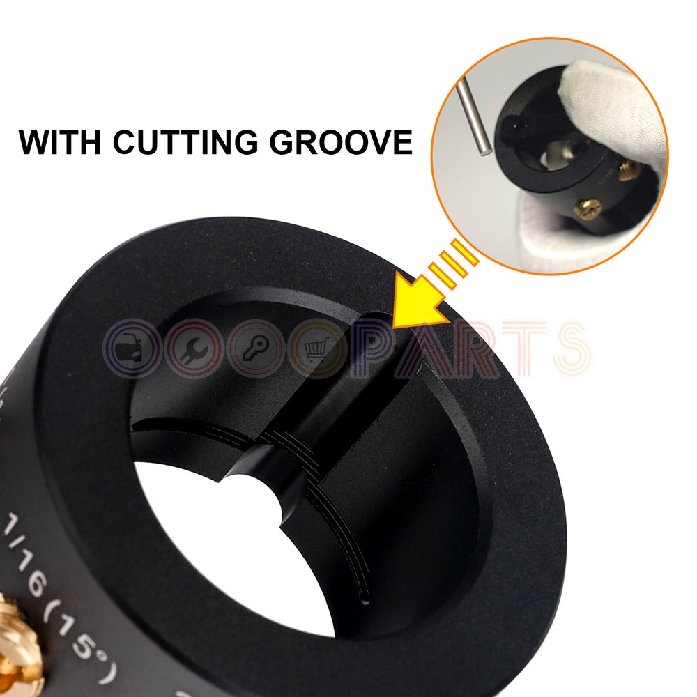 Tungsten Grinder & Sharpener Multi-Angle Offsets Head Tool For TIG Welding