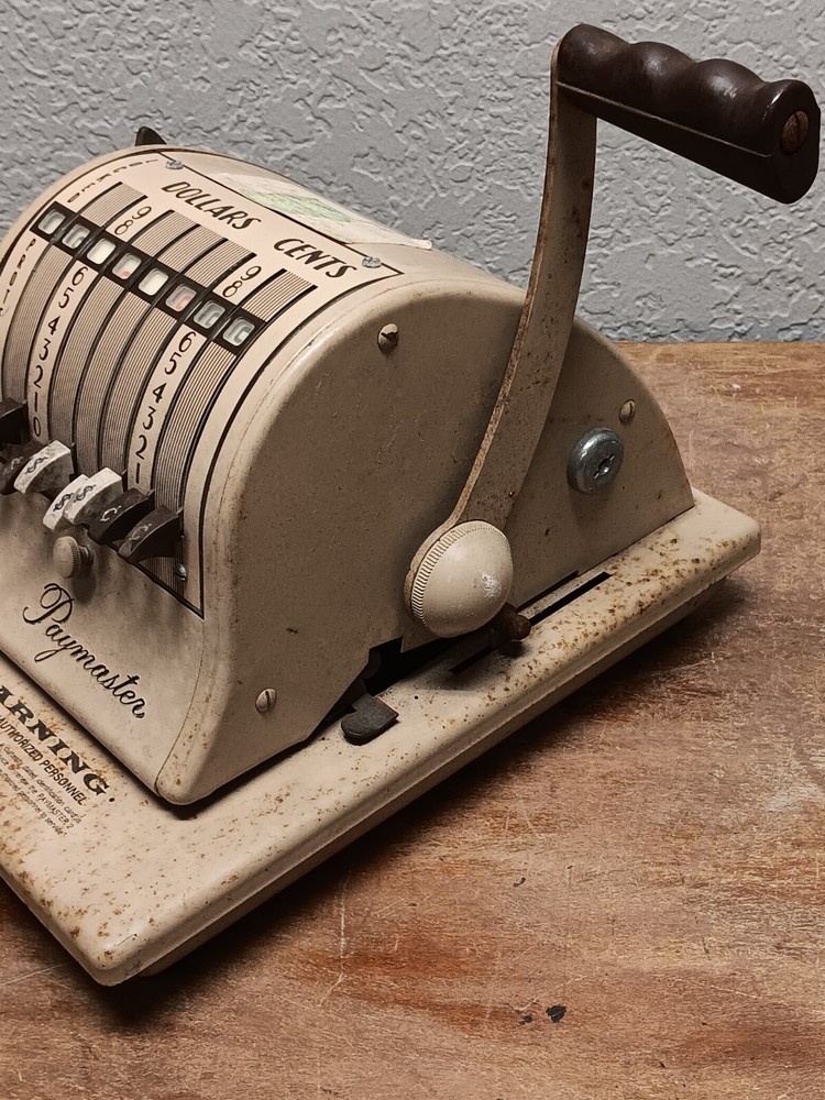 Vintage Paymaster Series X-2000 UNTESTED