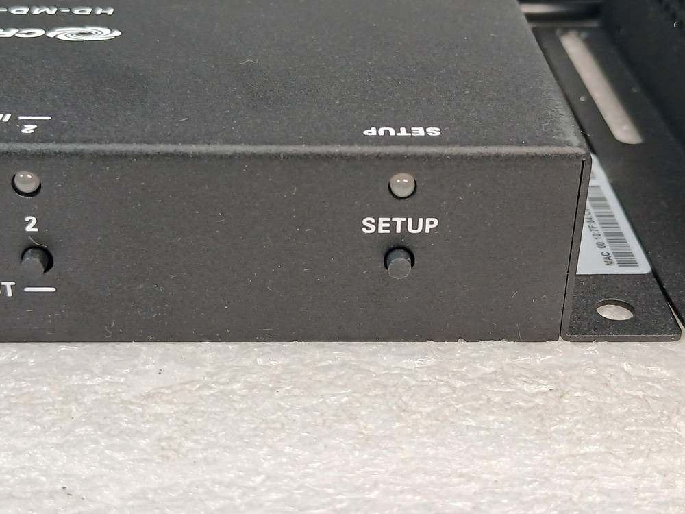 Crestron HD-MD-400-C-E Multiformat HDMI Transmitter & Receiver Set Tested w/ PSU