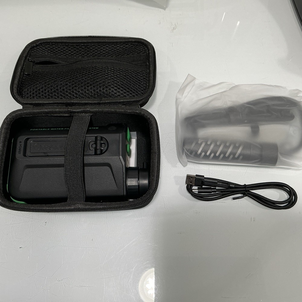 Greeshow GS-2811 Portable Water Filtering System SOS Light Solar Charging
