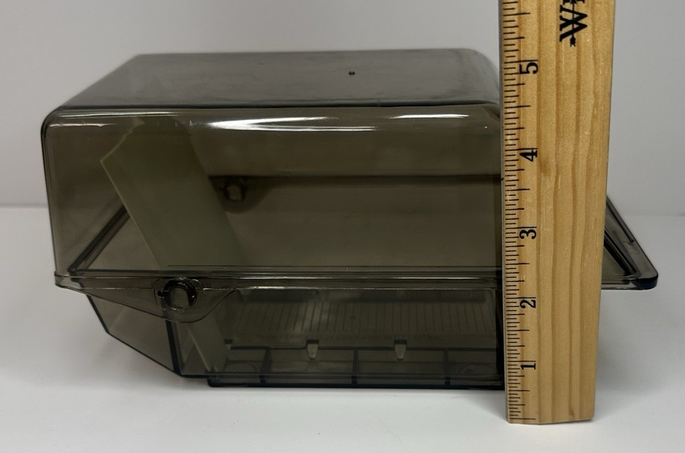 Vintage SRW 3.5” Floppy Disk Holder Storage Box Case