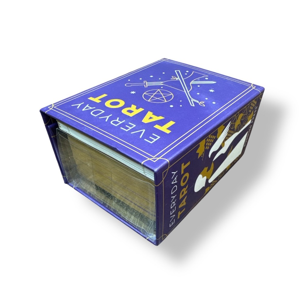 Everyday Tarot Card Deck & Guidebook Set Modern Illustrated Divination Kit