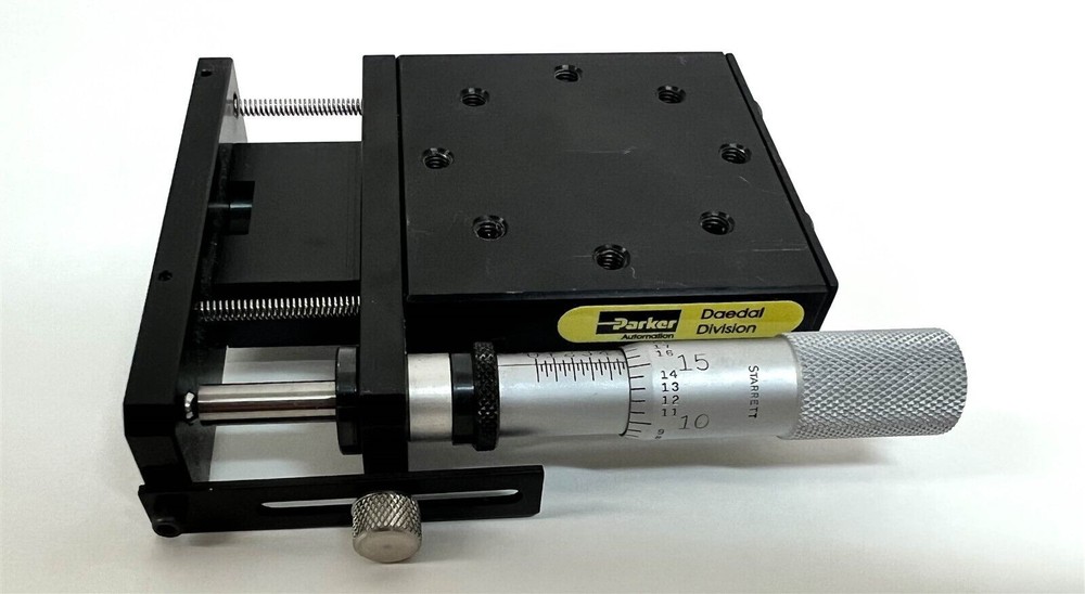 Parker Daedal Cross Roller Stage Model 4554 with Micrometer (9857)M