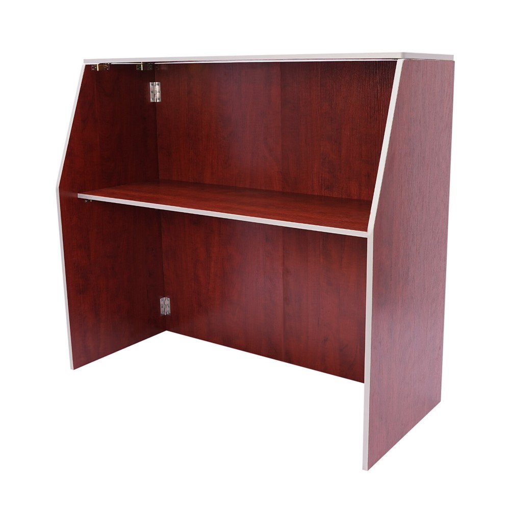 Foldable Bar Portable Freestanding Event Bar Portable Bar Cabinet Rectangular US