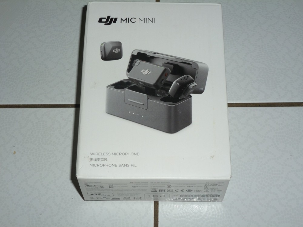 DJI Mic Mini 2-Person Compact Wireless Microphone System - Open Box!!