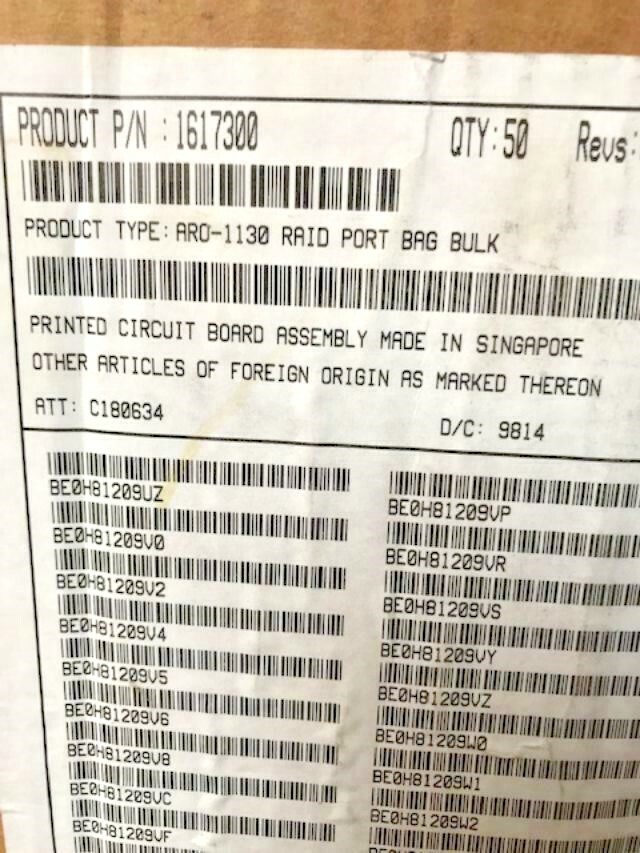 NEW ADAPTEC ARO-1130 PCI RAID PORT CONTROLLER MXB93