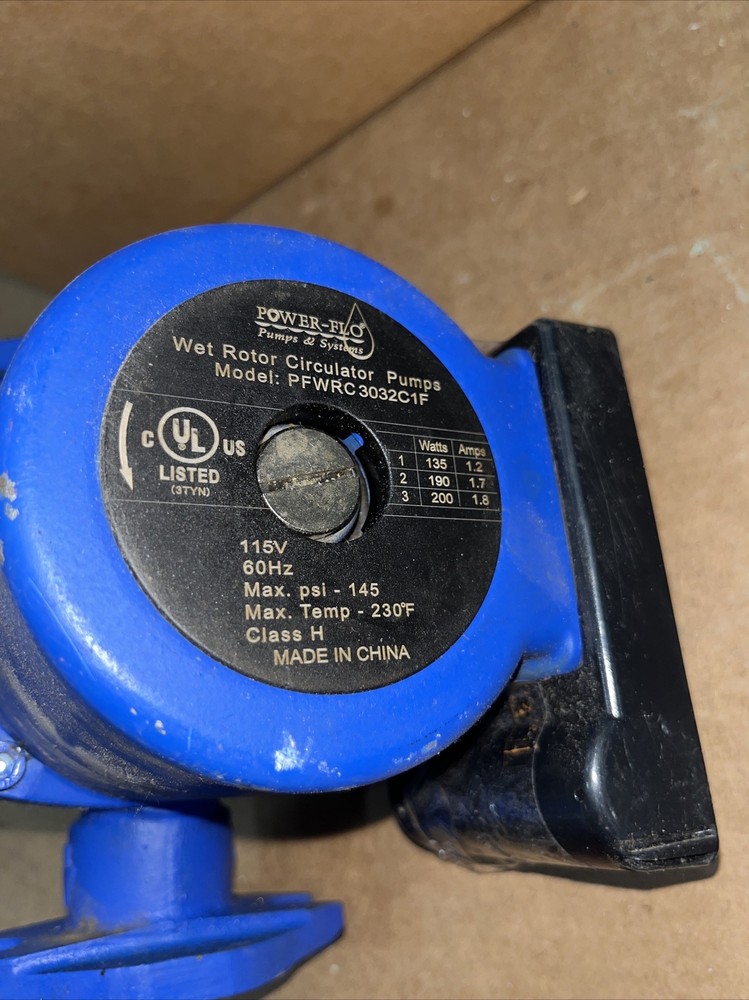 Power-Flo PFWRC3032C1F Pump