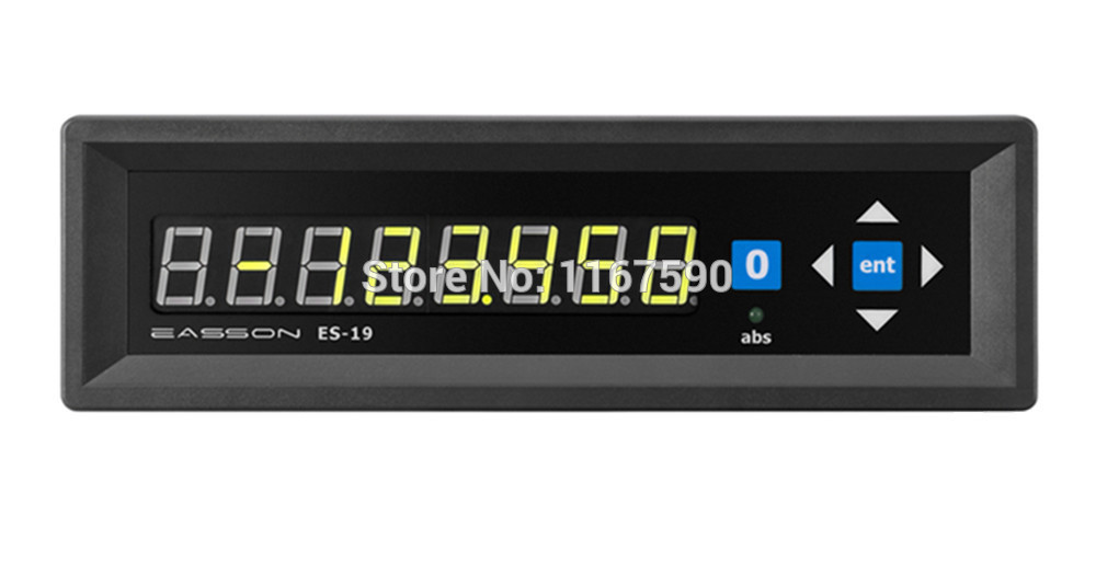 ES-19 single axis display digital readout dro and 1pc 5micron linear encoder