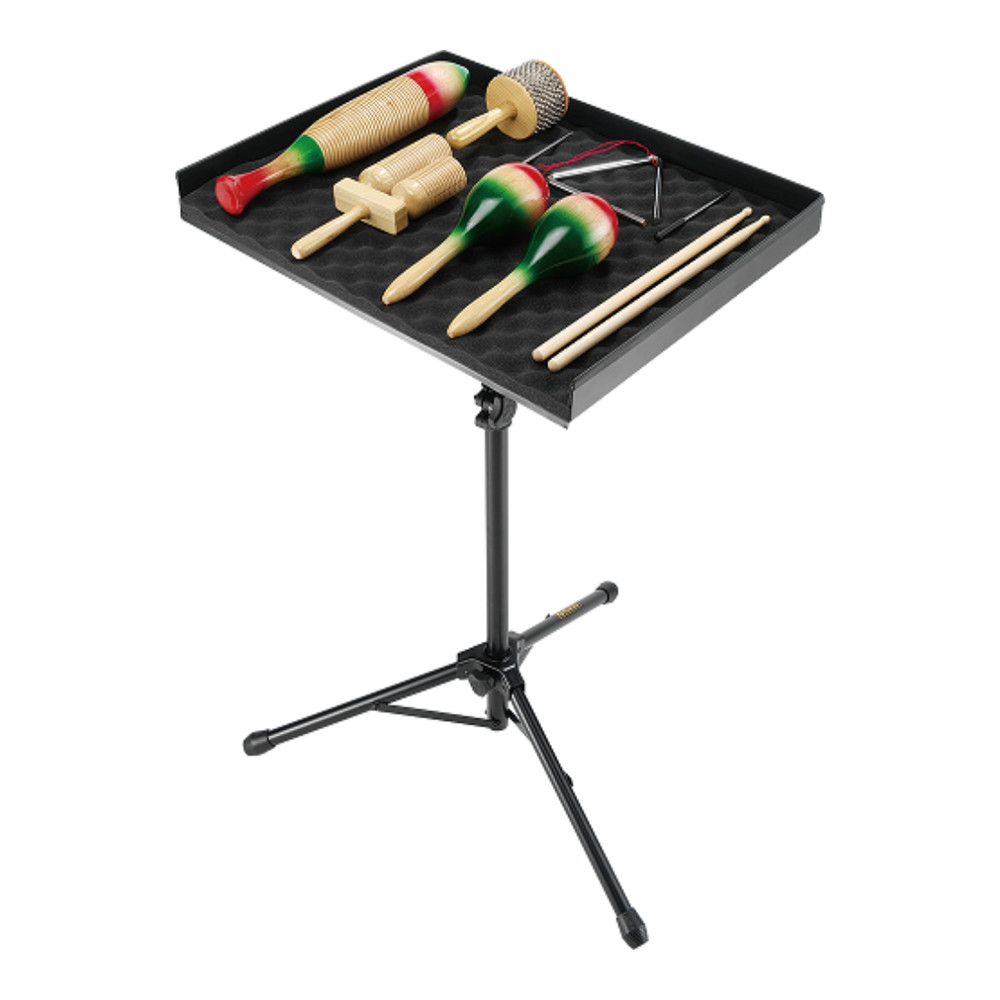 Hercules DS800B Percussion Table Stand Black