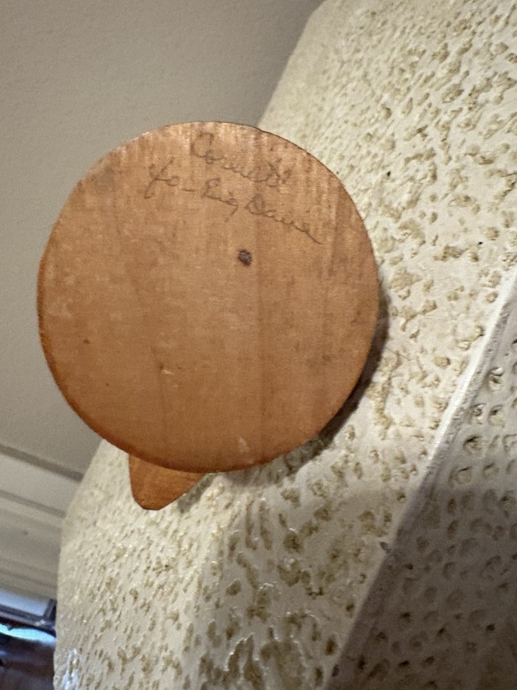 Solid Wood Carved Surf Board 4" Corliete G11