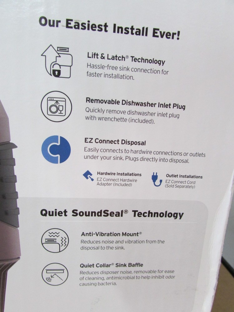 Garbage Disposal Insinkerator Evolution 1300 3/4 HP *NEW*