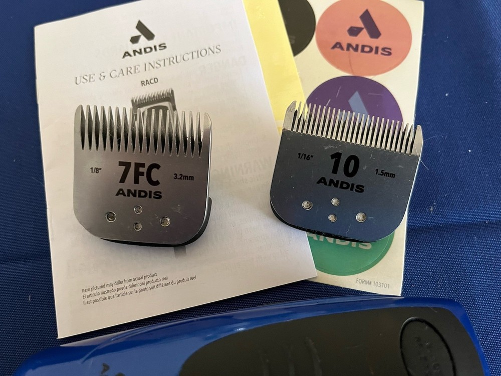 ❤️ANDIS Clipper Model RACD With #10 And #7 Head ❤️